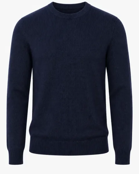 Layered Knit Crew