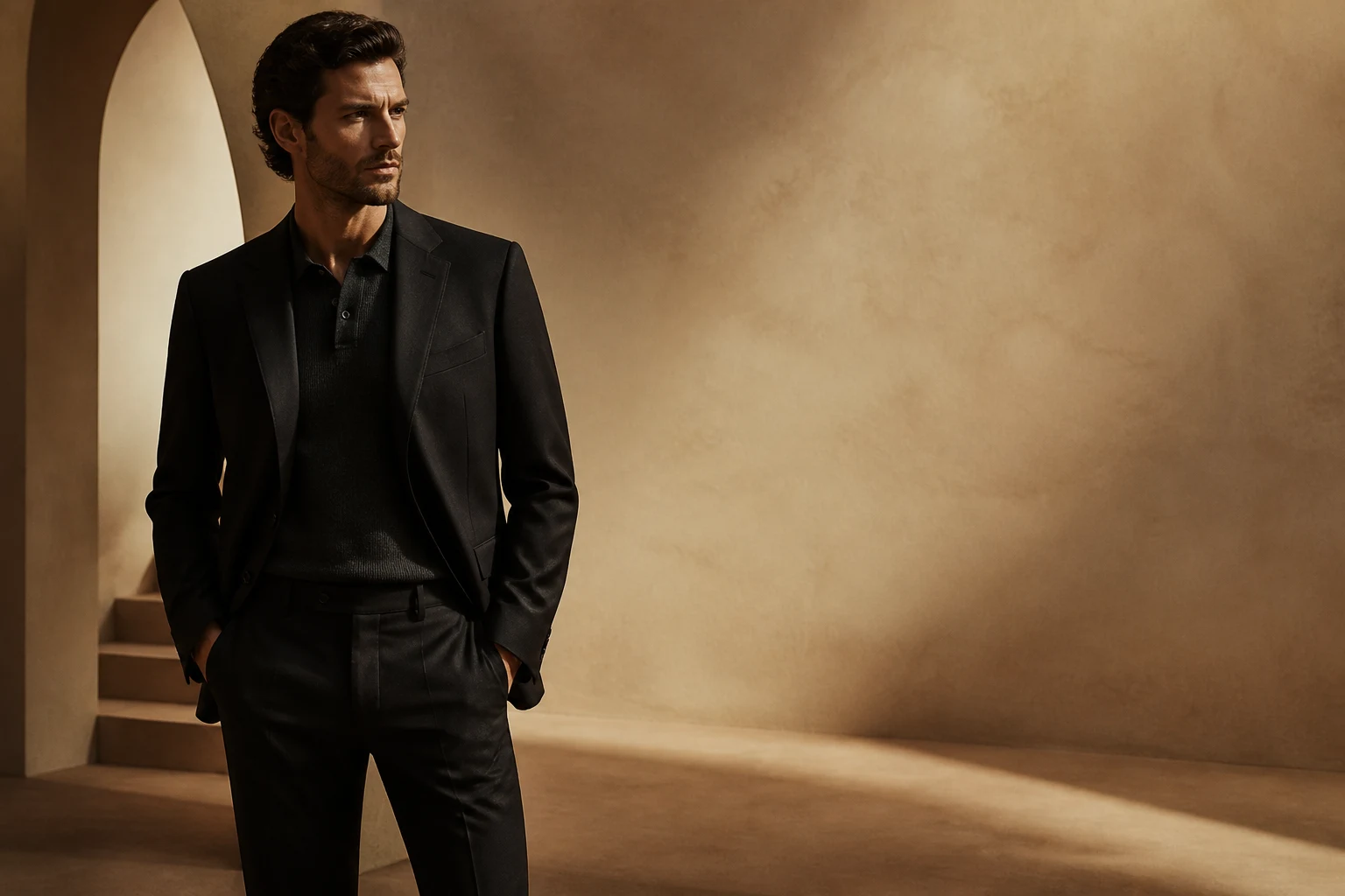 Signature edit — men's fashion campaign